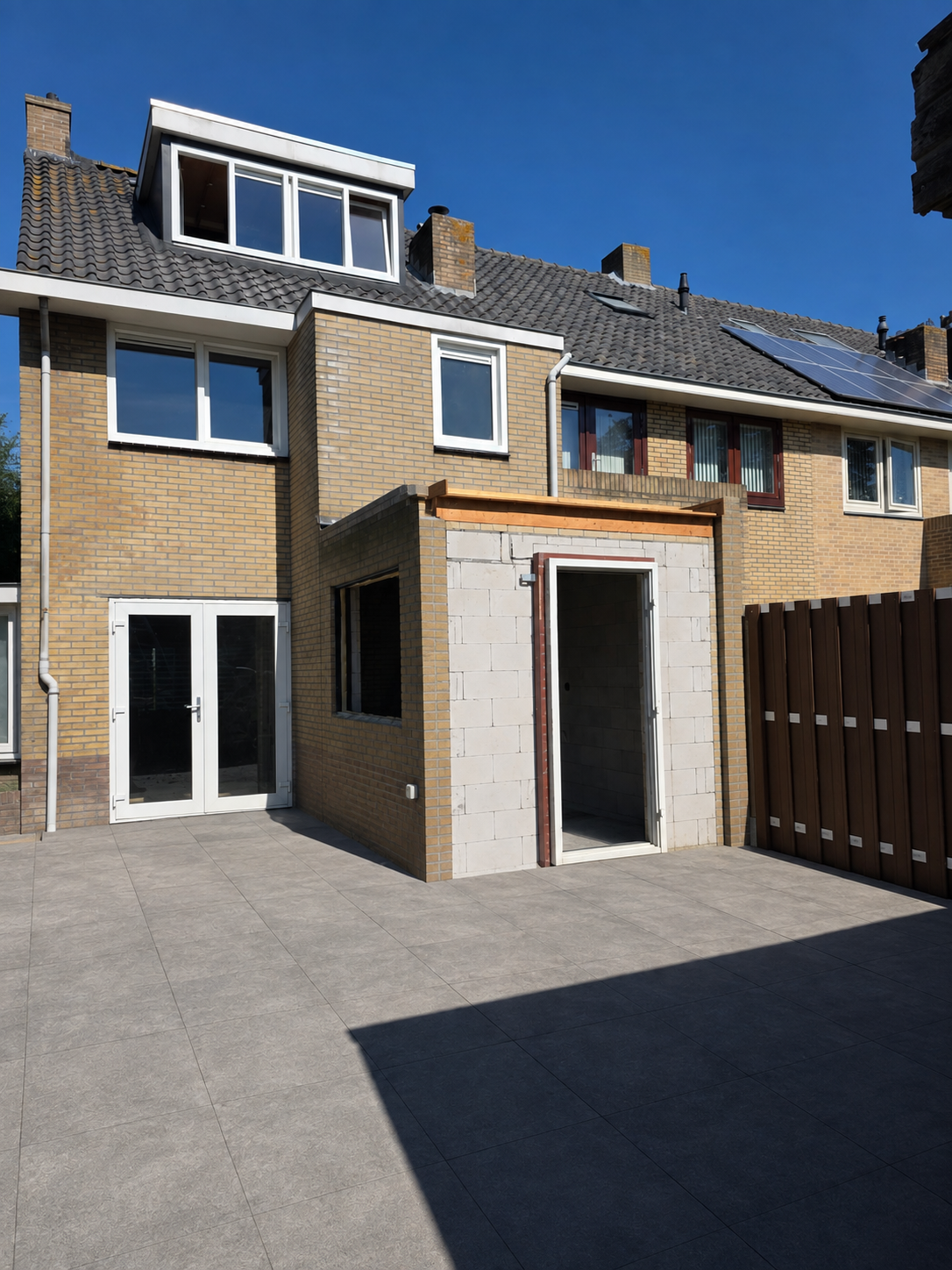 Renovatie van woninguitbouw