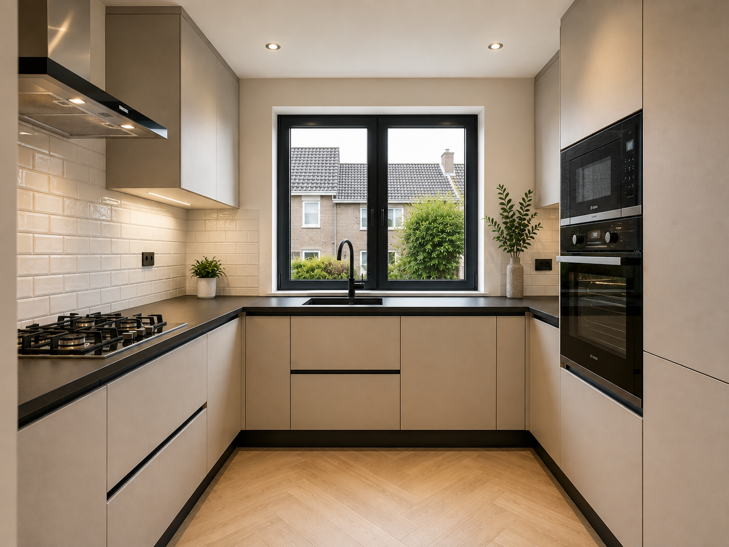 Keuken- en afbouwwerk door Indio Holandes
